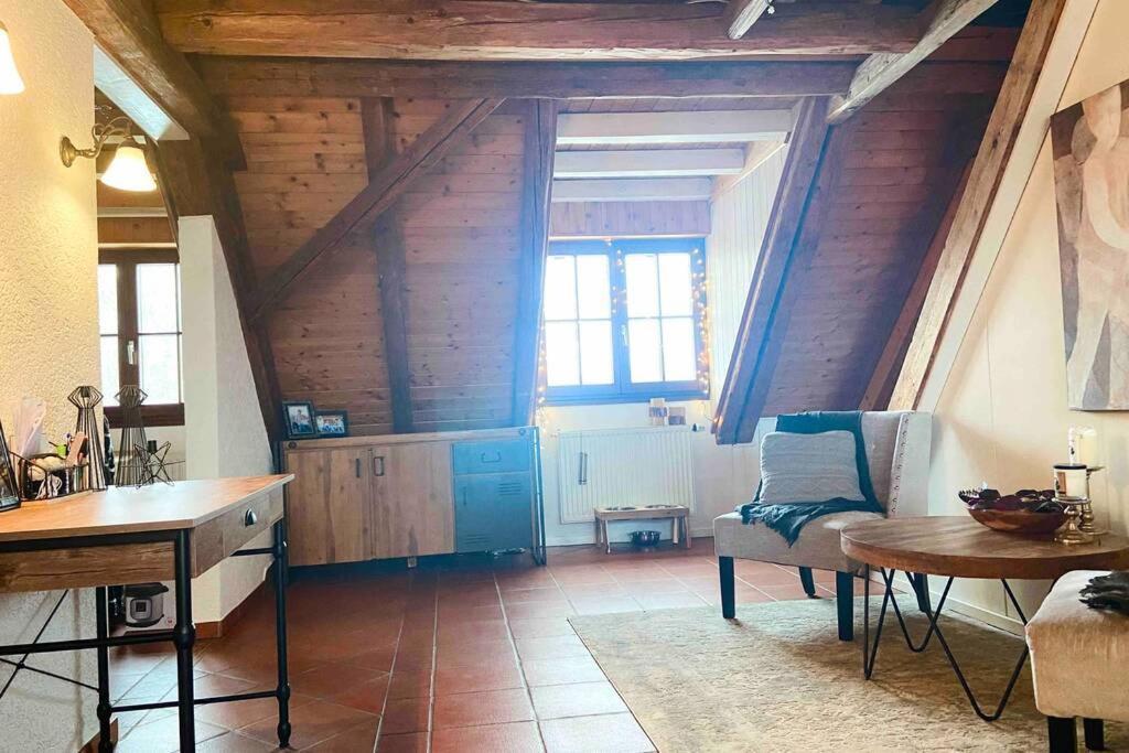 Romantische Ferienwohnung mit Nähe zum See Oberteuringen Exterior foto